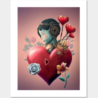 Steampunk Cupid Posters and Art